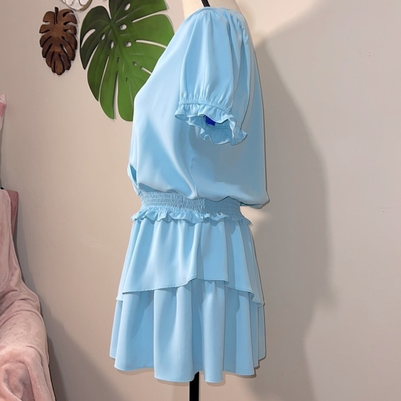 Amanda Uprichard Velma Dress in Ice Blue size Small - Picture 9 of 12